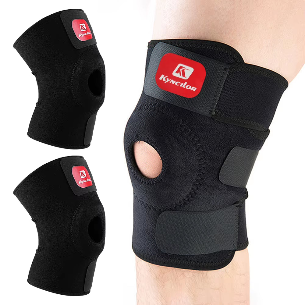 2Pcs Support Compression Sleeve for Men Women Workout Sports Knee Brace for Arthritis Pain Injury Recovery Running Workout